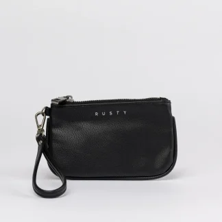 Billetera Rusty Bella Coin Black