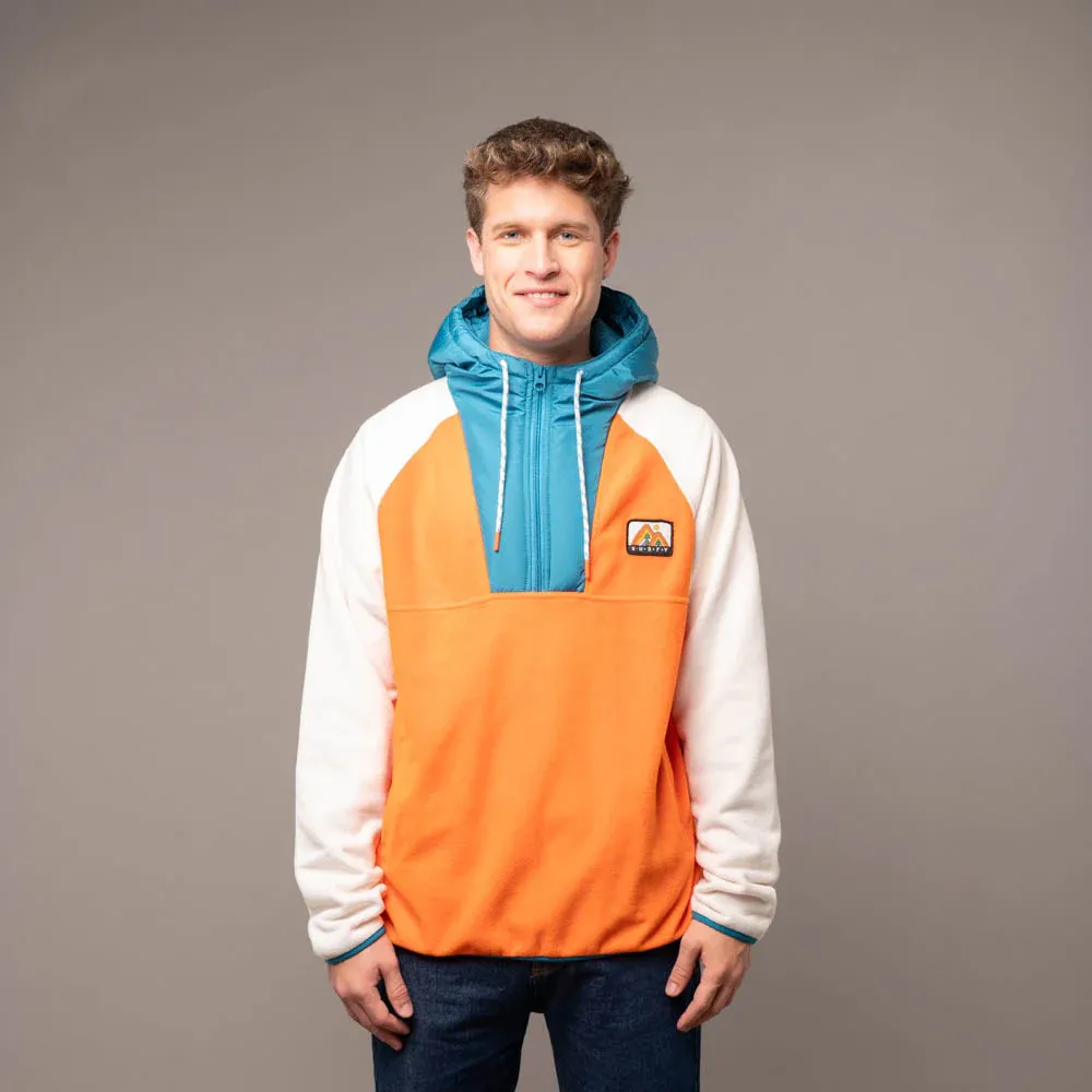 Canguro Rusty Wutang Hood 1/2 Zip* Orange