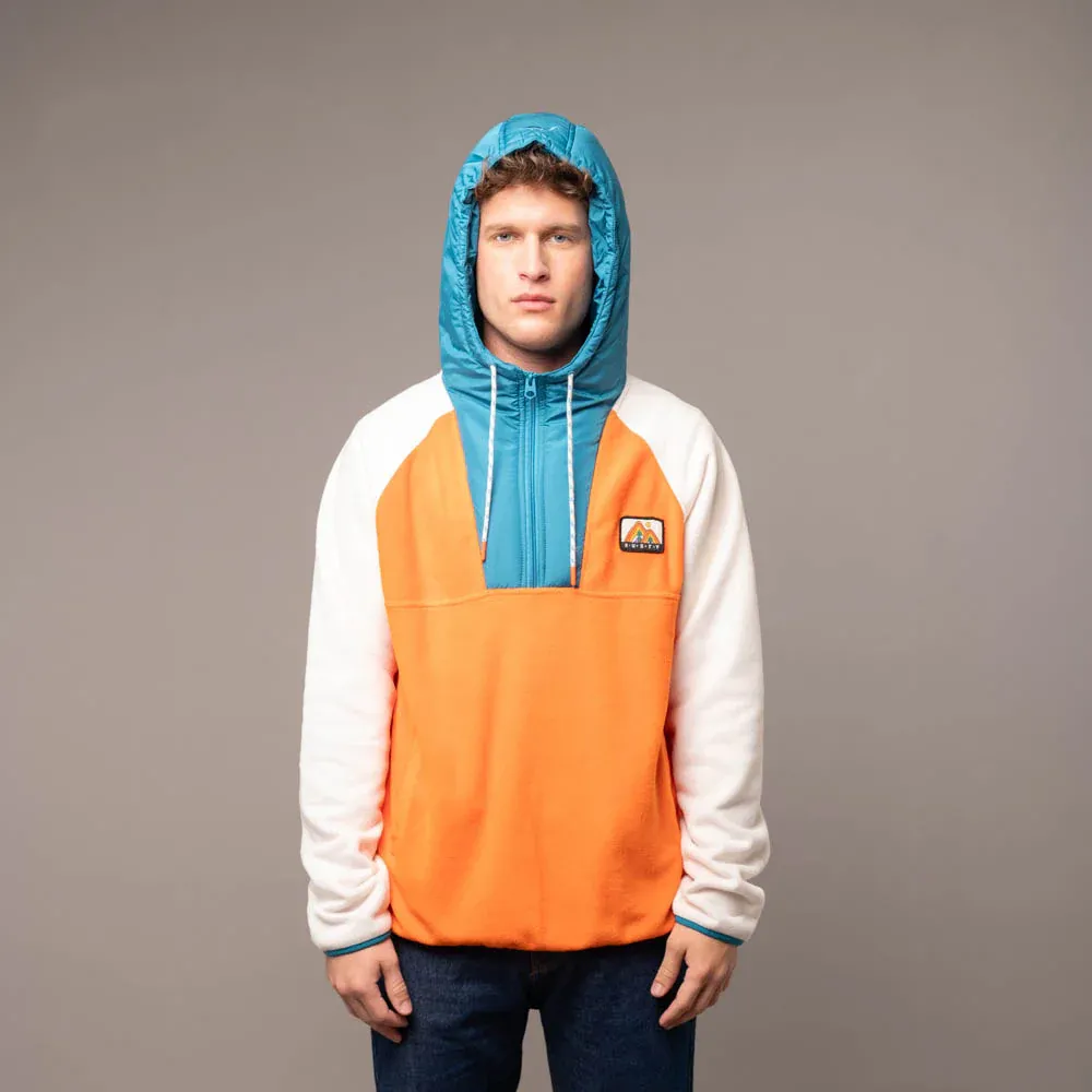 Canguro Rusty Wutang Hood 1/2 Zip* Orange - Imagen 3